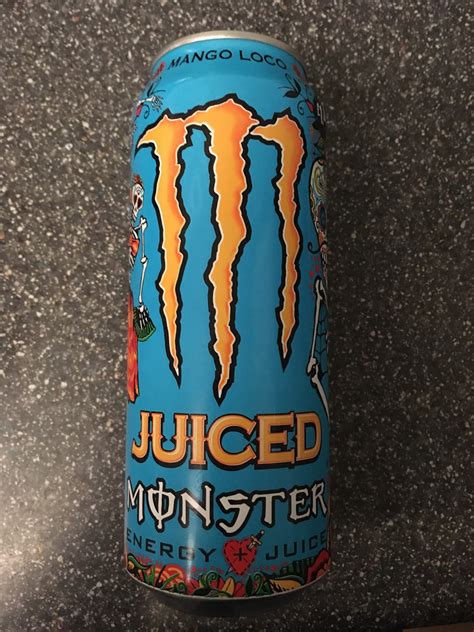 A Review A Day Todays Review Monster Juiced Mango Loco