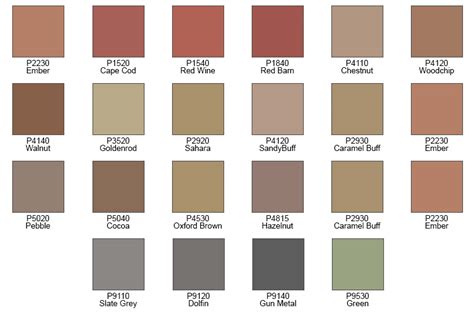Integral Color Concrete Chart