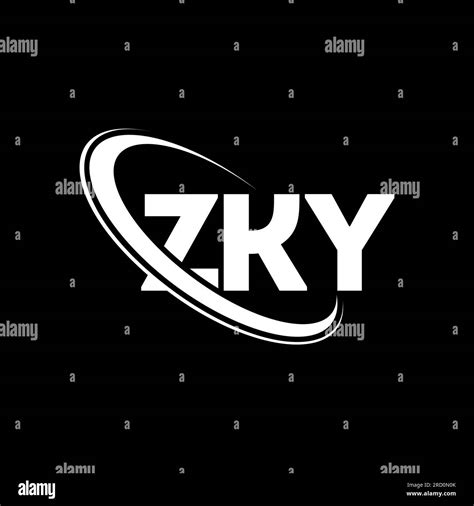 zky logo zky letter zky letter logo design initials zky logo linked with circle and uppercase