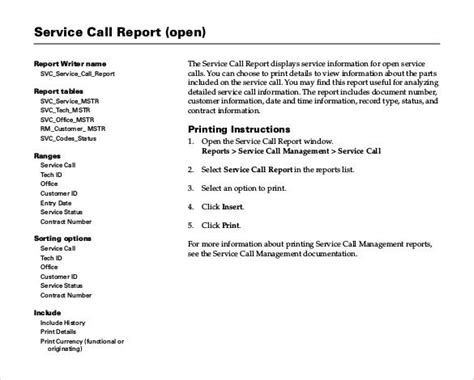 The body is the most important part of. Technical Service Report Template (2) | PROFESSIONAL TEMPLATES