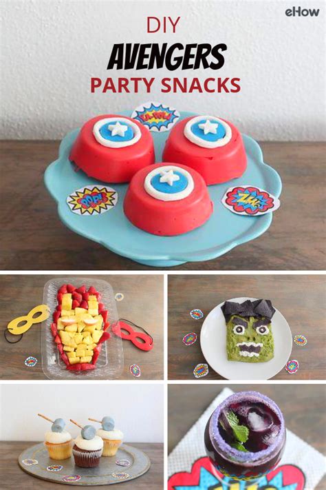 marvel s avengers superhero party snacks birthday party snacks marvel birthday