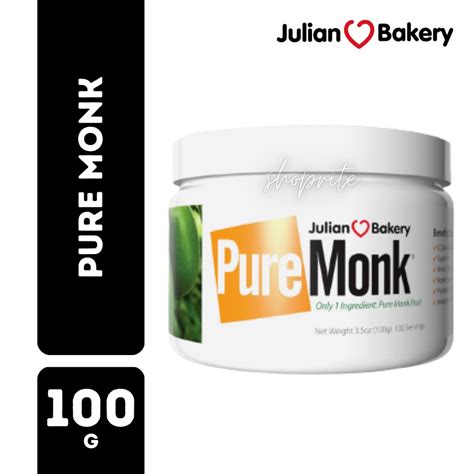 Julian Bakery Pure Monk Fruit 100 G Shopee Malaysia
