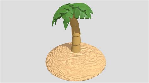 Stylized Palm Tree Download Free 3d Model By Platrium A37b8b1