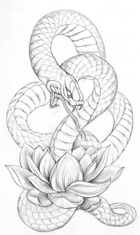 21 Realistic Snake Tattoo Drawing Ideas Petpress Snake Tattoo