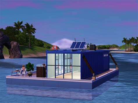 Timi72s Shipping Container Houseboat