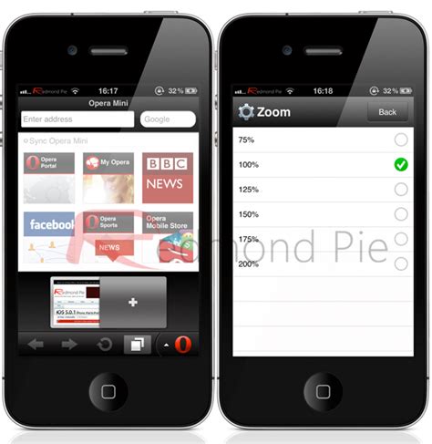 Browse the web faster on your iphone or ipad. Opera Mini Web Browser For iOS Gets Updated To v7.0, Supports File Uploads And More | Redmond Pie
