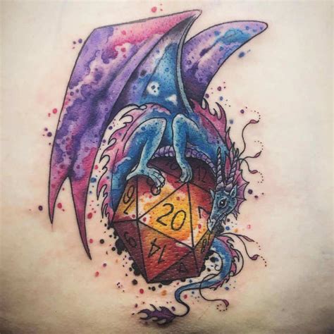 Top 69 Best Dungeons And Dragons Tattoos 2021 Inspiration Guide