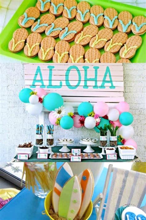Putting together the luau party decorations did take some time, but they are not hard. 21 Hawaiian Luau Party Ideas - Spaceships and Laser Beams