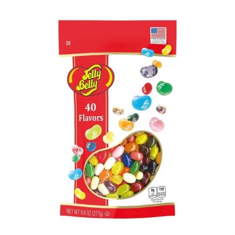 jelly belly® 40 flavors gourmet jelly bean pouch 9 8 oz pay less super markets