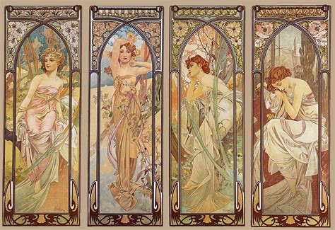 14 Alphonse Mucha The Times Of Day