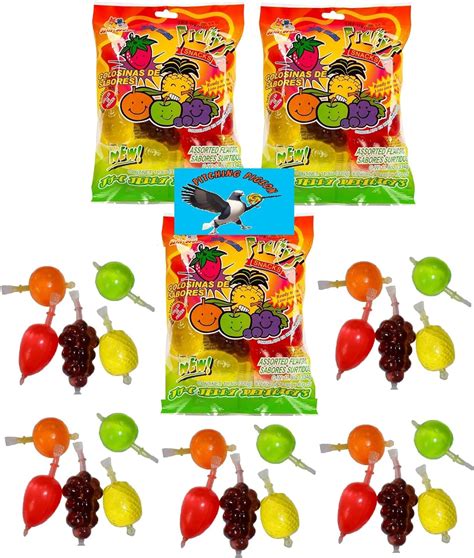 Dindon Ju C Fruit Jelly Candy 27 Count Fruity Snack 5 Flavors