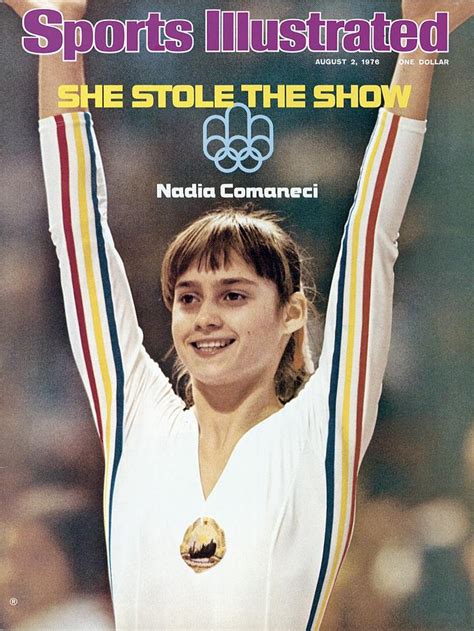 Romania Nadia Comaneci 1976 Summer Olympics Sports Illustrated Cover