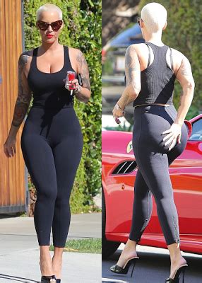 Amber Rose As Looks Wow In This Photos Her Body Is A Killer To Most