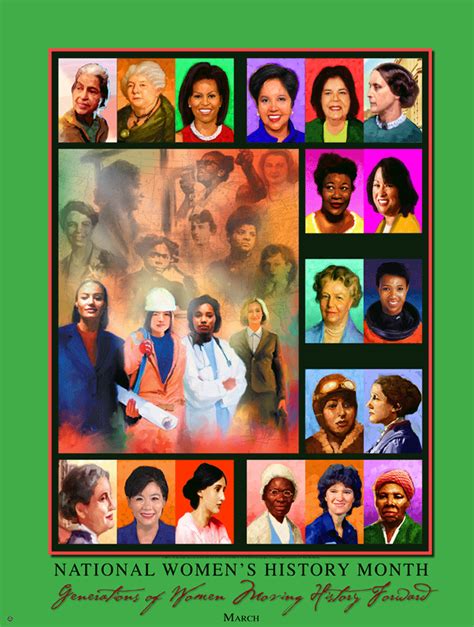Item Wh7 National Womens History Month Generations Of Women Moving