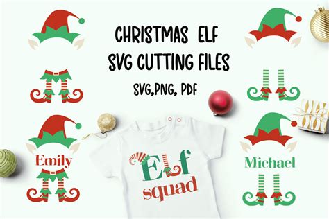 Christmas Elf Svg Cutting Files By Inkoly Thehungryjpeg