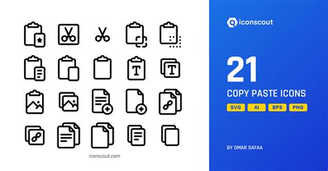 Download Copy Paste Icon Pack Available In Svg Png And Icon Fonts