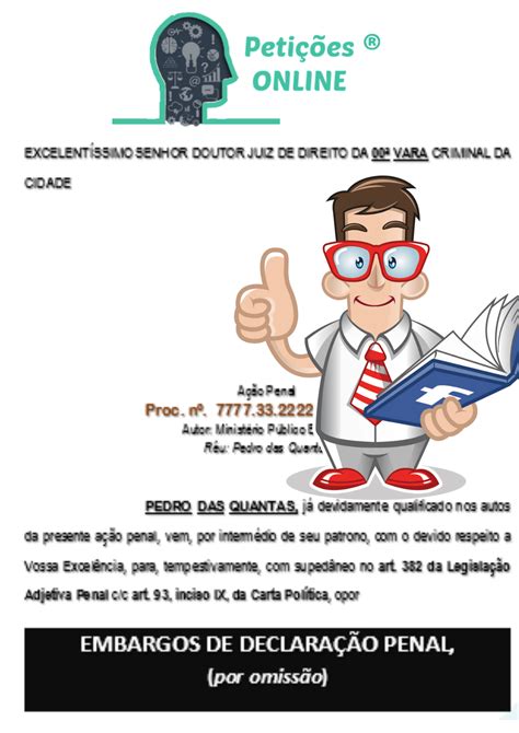 Embargos De Declaração Penal Prazo