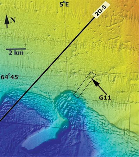 Location Of The 2d Seismic Survey Line 2d S At Nyegga Fig 1 Also