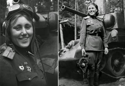 Aleksandra Samusenko Was The Only Female Tank Officer In The 1st Guards