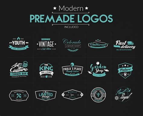 Logo Generator By Graphicboom On Creativemarket Logo Fonts Typography