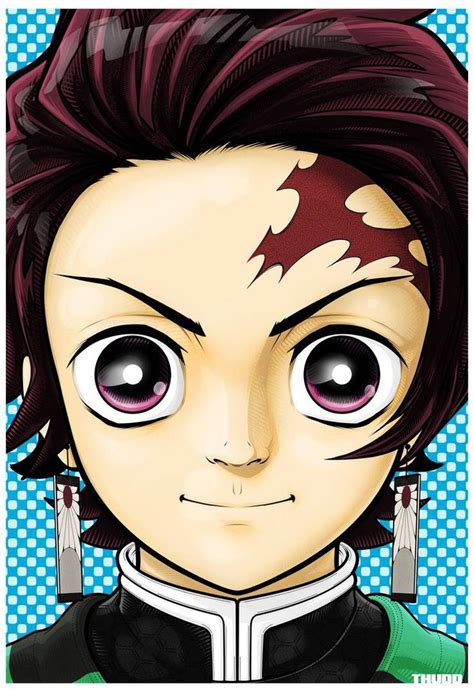 Tanjiro By Thuddleston On Deviantart Anime Digital Artist Japanese