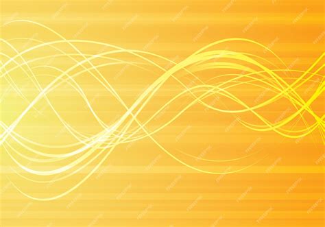 Premium Vector Yellow Swirl Background In Vector Format