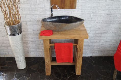 Der vorteil beim waschbeckenschrank aus bambus ist sein gewicht. Waschbeckenschrank Holz Massiv / Waschbeckenschrank Waschtisch unterschrank Teak Bad massiv ...
