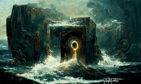 artstation ocean portal