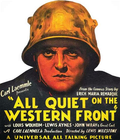 All Quiet On The Western Front 1930 Am