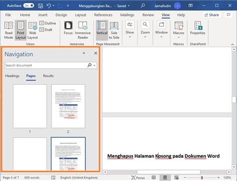 Cara Menghapus Halaman Kosong Microsoft Word Mudah Dan Cepat | Hot Sex