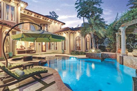 Mediterranean Style Swimming Pool And Patio Hgtv