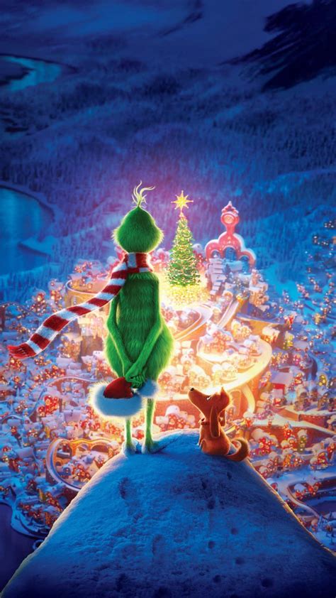 Download Animated Film Cute Grinch Christmas Day Wallpaper