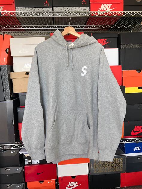 Supreme Reflective S Logo Hooded Sweatshirt Grailed