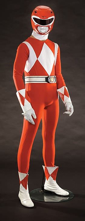 Original Red Ranger Costume From Mighty Morphin Power Range