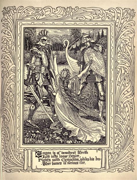 Spensers Faerie Queene A Poem In Six Books With The Fragment