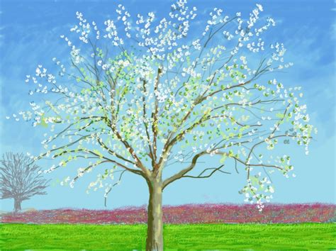 David Hockneys Paintings Of Spring Send A Message Of Hope Amidst The