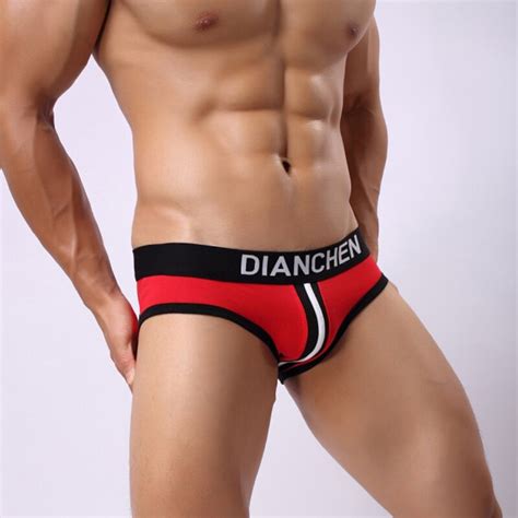 new arrival men underwear cotton qucik dry sexy men briefs breathable slip cueca underpants