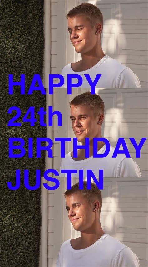 Pin By Liwl1994 On Justin Bieber Happy 24th Birthday Happy 24th