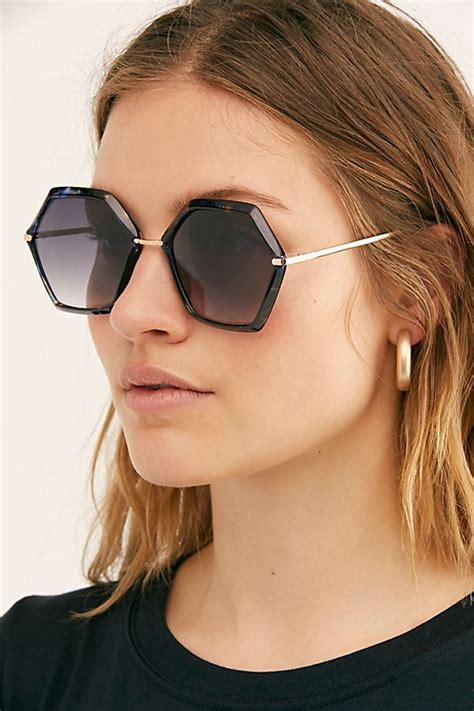 Octagon Party Sunglasses Party Sunglasses Free People Free People Store
