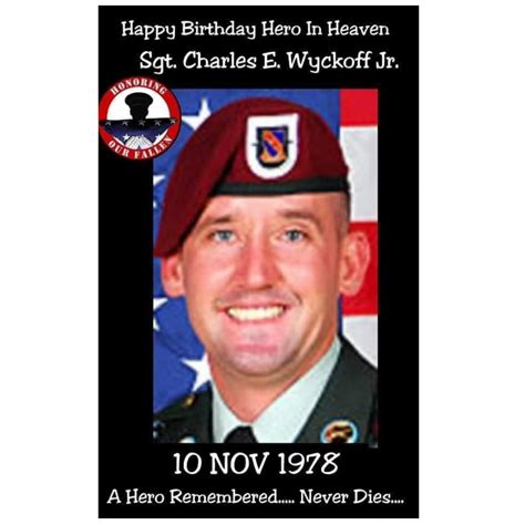 Happy Birthday Hero In Heaven! Sgt.... - Honoring Our Fallen