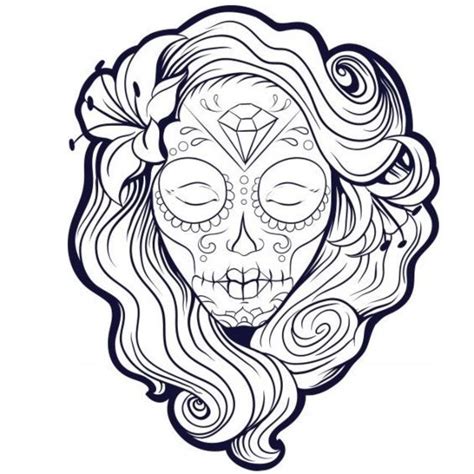 Mandalas De Calaveras Para Colorear 🥇 Pintadas Y A Color Skull