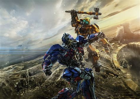 Movie Poster Transformers The Last Knight Sided Original Version B
