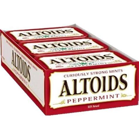 Altoids Mints Peppermint 176 Oz Tin Altoids Mints Peppermint