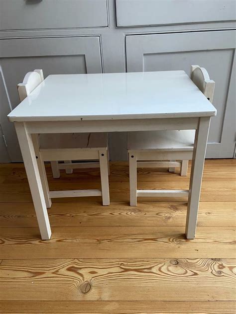 Ikea Childrens Table And Two Chairs Furniture In Clapham London