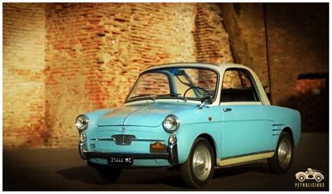 How Adorable Is This Little Italian Car The Bianchina Try Something Fun