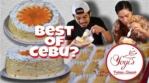 Best Heavenly Mango Cake In Cebu Yoyis Pastries And Desserts Food