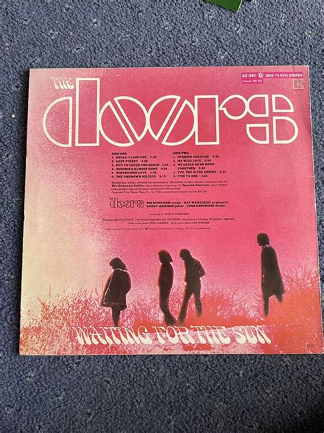 Waiting For The Sun By The Doors Vinyl Album Ebay