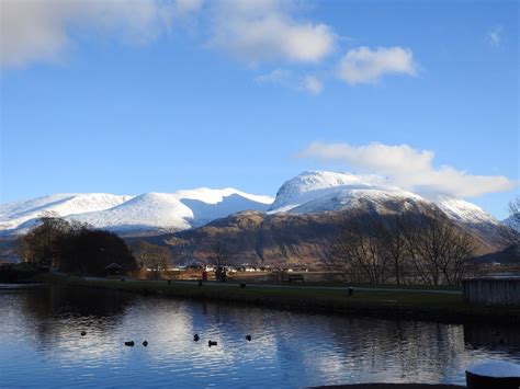 The Majestic Ben Nevis In The Winter Sunshine Ben Nevis Natural