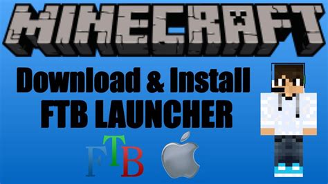 Minecraft How To Download And Install The Ftb Launcher Mac Youtube