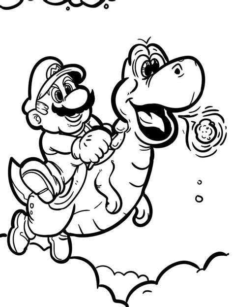 Super Mario Disegni Da Colorare Coloring Pages Mario Coloring Porn